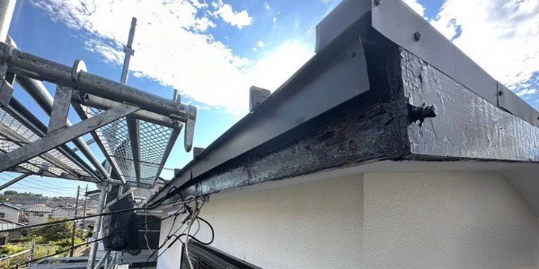 防水：雨どい交換02